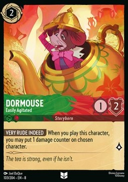Dormouse - Easily Agitated [8JAF-103] (Reign of Jafar) (Uncommon)