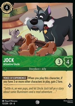 Jock - Attentive Uncle [8JAF-112] (Reign of Jafar) (Common)