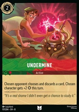 Undermine [8JAF-117] (Reign of Jafar) (Uncommon)