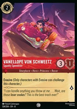 Vanellope Von Schweetz - Spunky Speedster [8JAF-124] (Reign of Jafar) (Common)