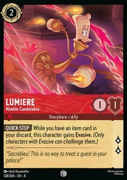 Lumiere - Nimble Candelabra [8JAF-128] (Reign of Jafar) (Common)