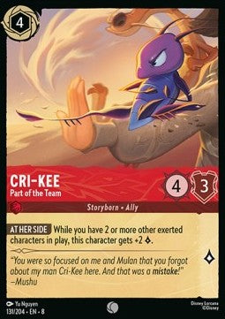 Cri-Kee - Part of the Team [8JAF-131] (Reign of Jafar) (Common)