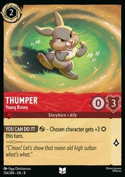 Thumper - Young Bunny [8JAF-134] (Reign of Jafar) (Uncommon)