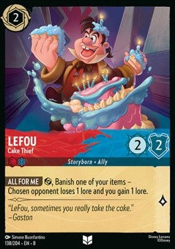 LeFou - Cake Thief [8JAF-138] (Reign of Jafar) (Uncommon)