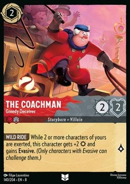 The Coachman - Greedy Deceiver [8JAF-140] (Reign of Jafar) (Uncommon)