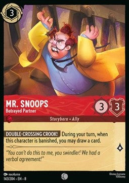 Mr. Snoops - Betrayed Partner [8JAF-143] (Reign of Jafar) (Common)