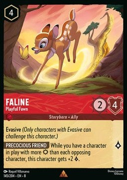 Faline - Playful Fawn [8JAF-145] (Reign of Jafar) (Rare)