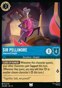 Sir Pellinore - Seasoned Knight [8JAF-154] (Reign of Jafar) (Uncommon)