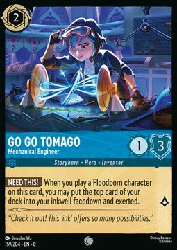 Go Go Tomago - Mechanical Engineer [8JAF-159] (Reign of Jafar) (Common)