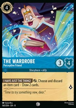 The Wardrobe - Perceptive Friend [8JAF-160] (Reign of Jafar) (Common)
