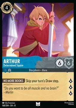 Arthur - Determined Squire [8JAF-168] (Reign of Jafar) (Uncommon)