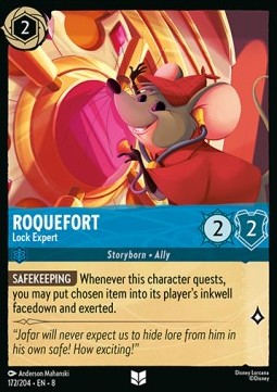 Roquefort - Lock Expert [8JAF-172] (Reign of Jafar) (Uncommon)