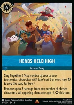 Heads Held High [8JAF-175] (Reign of Jafar) (Rare)