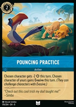 Pouncing Practice [8JAF-176] (Reign of Jafar) (Uncommon)