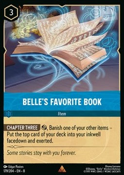 Belle's Favorite Book [8JAF-179] (Reign of Jafar) (Rare)