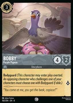 Bobby - Purple Pigeon [8JAF-182] (Reign of Jafar) (Common)