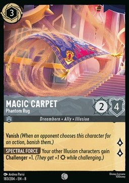 Magic Carpet - Phantom Rug [8JAF-183] (Reign of Jafar) (Common)