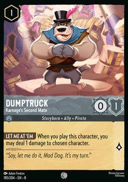 Dumptruck - Karnage's Second Mate [8JAF-185] (Reign of Jafar) (Common)