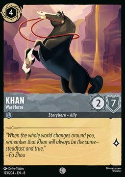 Khan - War Horse [8JAF-193] (Reign of Jafar) (Common)