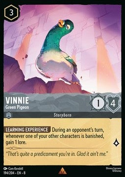 Vinnie - Green Pigeon [8JAF-194] (Reign of Jafar) (Rare)