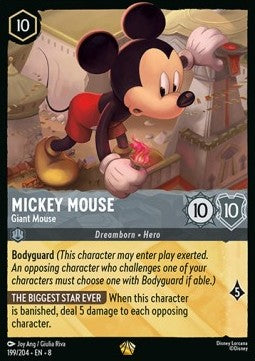 Mickey Mouse - Giant Mouse [8JAF-199] (Reign of Jafar) (Legendary)