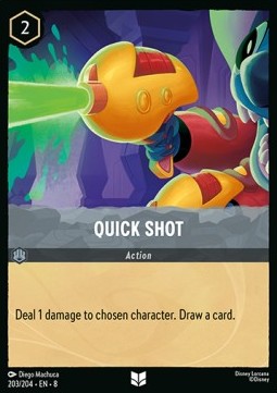 Quick Shot [8JAF-203] (Reign of Jafar) (Uncommon)