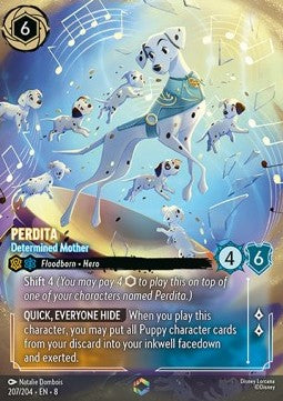 Perdita - Determined Mother (V.2) [8JAF-207] (Reign of Jafar) (Enchanted)
