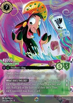 Kuzco - Impulsive Llama (V.2) [8JAF-210] (Reign of Jafar) (Enchanted)