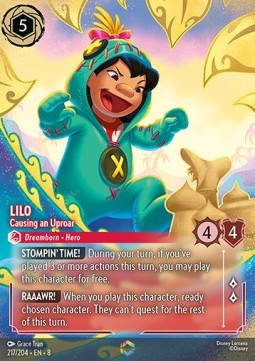 Lilo - Causing an Uproar (V.2) [8JAF-217] (Reign of Jafar) (Enchanted)