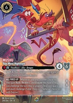 Mushu - Your Worst Nightmare (V.2) [8JAF-218] (Reign of Jafar) (Enchanted)