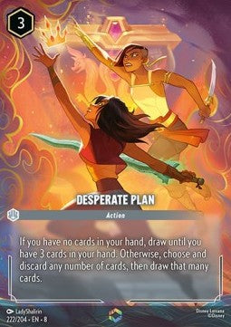 Desperate Plan (V.2) [8JAF-222] (Reign of Jafar) (Enchanted)