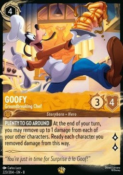 Goofy - Groundbreaking Chef (V.2) [8JAF-223] (Reign of Jafar) (Legendary)