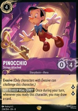 Pinocchio - Strings Attached (V.2) [8JAF-224] (Reign of Jafar) (Legendary)