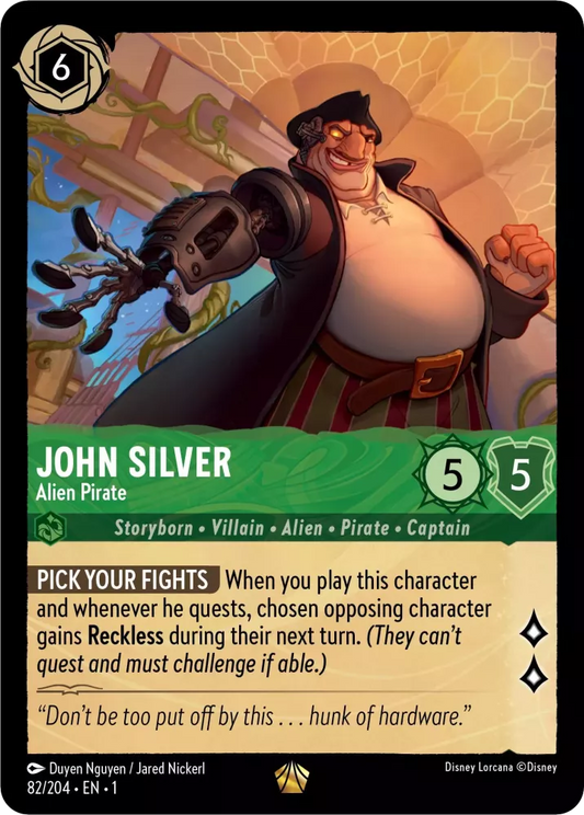 John Silver - Alien Pirate [1TFC-82] (The First Chapter) (Legendary)