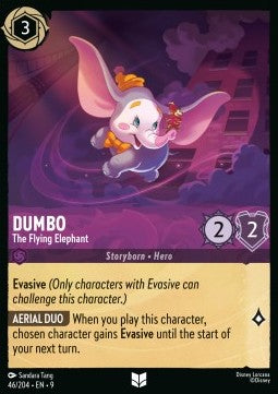 Dumbo - The Flying Elephant [9FAB-46] (Fabled) (Uncommon)