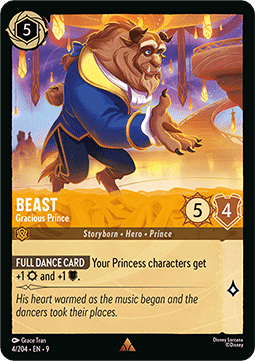 Beast - Gracious Prince (V.1) [9FAB-4] (Fabled) (Rare)