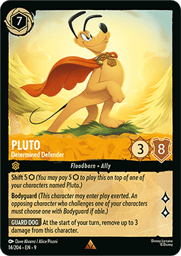 Pluto - Determined Defender [9FAB-14] (Fabled) (Rare)