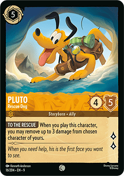 Pluto - Rescue Dog [9FAB-16] (Fabled) (Common)