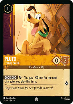 Pluto - Friendly Pooch [9FAB-21] (Fabled) (Common)