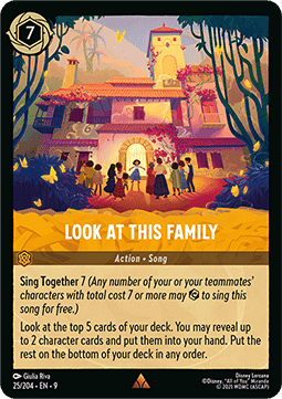 Look At This Family [9FAB-25] (Fabled) (Rare)