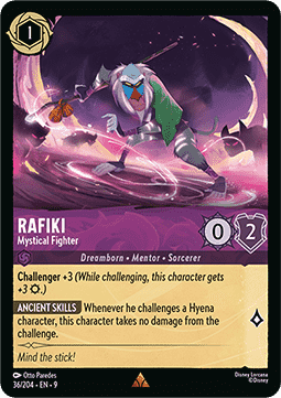 Rafiki - Mystical Fighter [9FAB-36] (Fabled) (Rare)