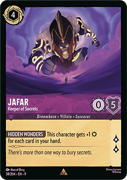 Jafar - Keeper of Secrets [9FAB-38] (Fabled) (Rare)