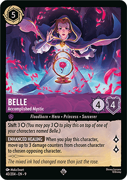 Belle - Accomplished Mystic (V.1) [9FAB-40] (Fabled) (Super Rare)