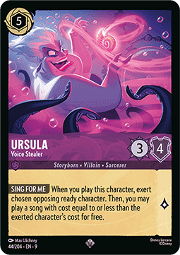 Ursula - Voice Stealer [9FAB-44] (Fabled) (Super Rare)
