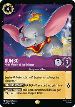 Dumbo - Ninth Wonder of the Universe (V.1) [9FAB-45] (Fabled) (Legendary)