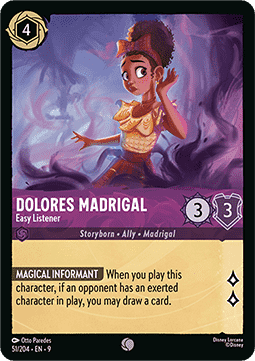 Dolores Madrigal - Easy Listener [9FAB-51] (Fabled) (Common)