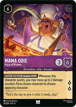 Mama Odie - Voice of Wisdom [9FAB-57] (Fabled) (Uncommon)
