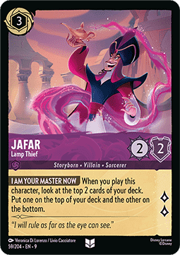 Jafar - Lamp Thief [9FAB-59] (Fabled) (Uncommon)