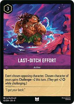 Last-Ditch Effort [9FAB-62] (Fabled) (Uncommon)