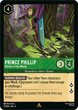 Prince Phillip - Warden of the Woods [9FAB-72] (Fabled) (Rare)